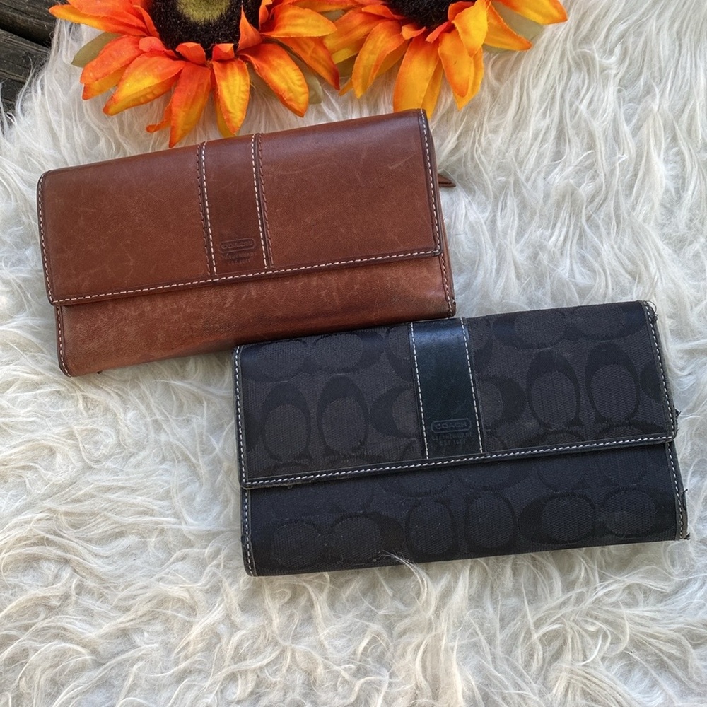Two Authentic Long Wallets - image 1